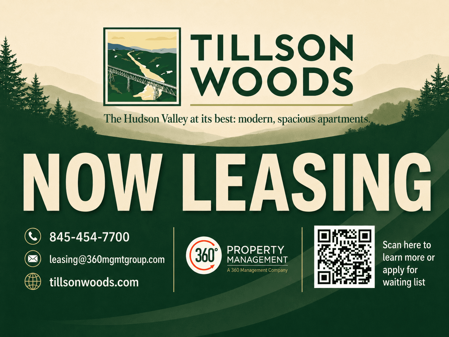 Tillson Woods sign