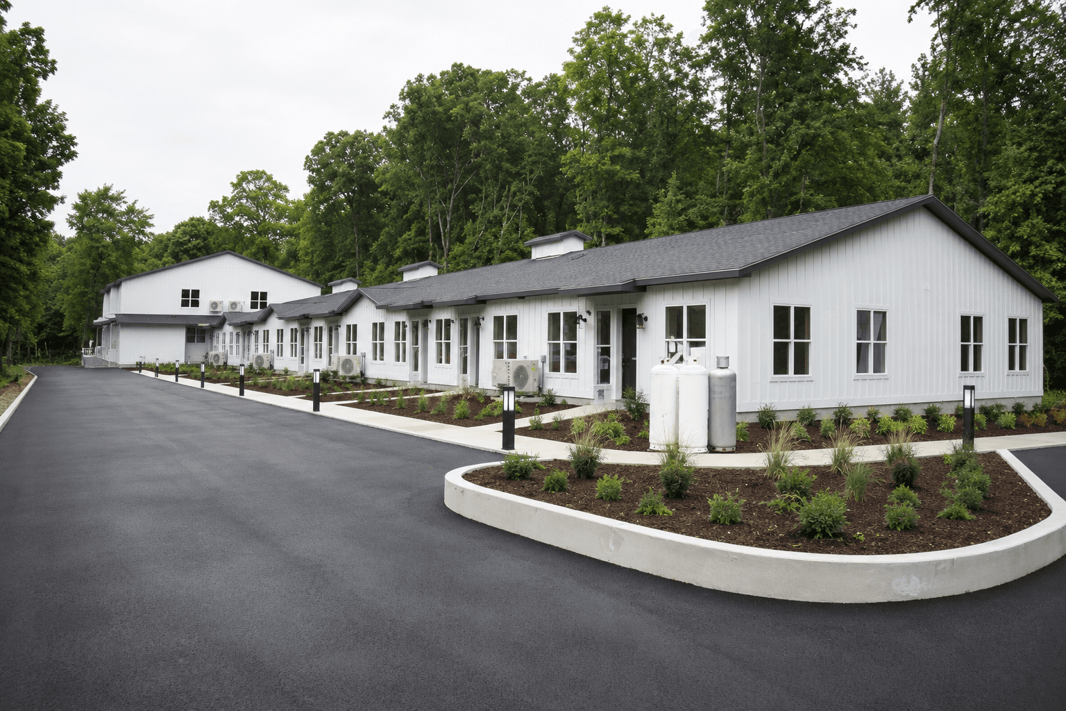 Concept view of single level community view at Tillson Woods.